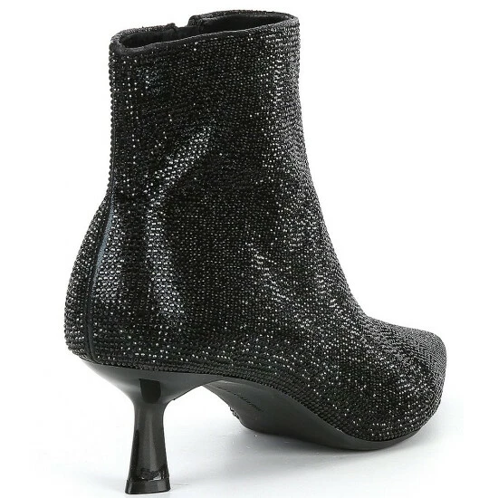 Outlet ๐คฉ Alex Marie Gamina Rhinestone Embellished Booties Black โญ - Image 8