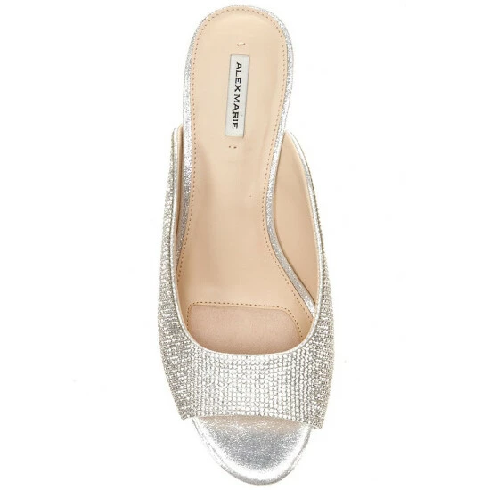 Buy ๐คฉ Alex Marie Tynslee Rhinestone Lucite Heel ๐ Dress ๐ฉด Sandals Bronze ๐ฏ - Image 5