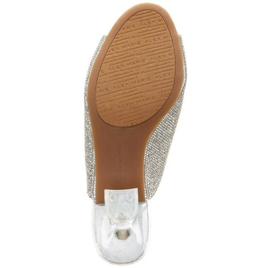 Buy ๐คฉ Alex Marie Tynslee Rhinestone Lucite Heel ๐ Dress ๐ฉด Sandals Bronze ๐ฏ - Image 6