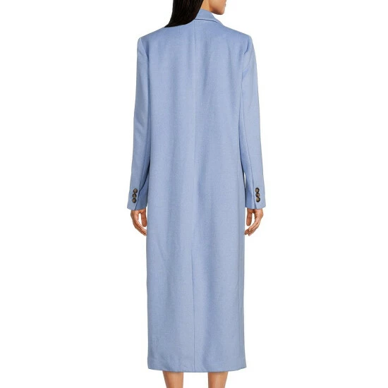 Flash Sale ๐ Alex Marie Estelle Wool Blend Long Sleeve Notch Lapel ๐งฅ Coat Bluebird ๐ - Image 2