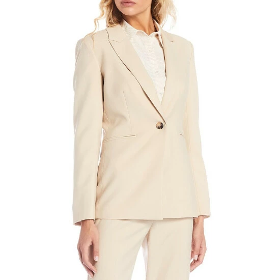 Promo 🥰 Alex Marie Liza Anywhere Everywhere Peak Lapel Blazer Sandstone Tan 🎉 11 Promo 🥰 Alex Marie Liza Anywhere Everywhere Peak Lapel Blazer Sandstone Tan 🎉 - Image 11