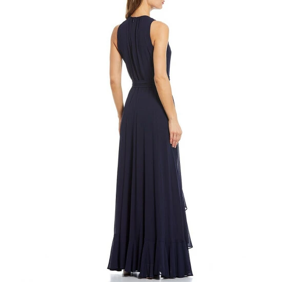 Cheapest 🔔 Alex Marie Colette Sleeveless Keyhole Crew Neck Tie Waist Tiered Ruffle Hem Maxi Gown Royal Blue 😉 6 Cheapest 🔔 Alex Marie Colette Sleeveless Keyhole Crew Neck Tie Waist Tiered Ruffle Hem Maxi Gown Royal Blue 😉 - Image 6