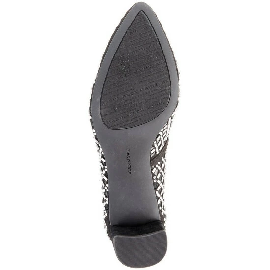 Coupon 🎁 Alex Marie Nyla Rhinestone Point Toe Block Heel Pumps Black 💯 6 Coupon 🎁 Alex Marie Nyla Rhinestone Point Toe Block Heel Pumps Black 💯 - Image 6