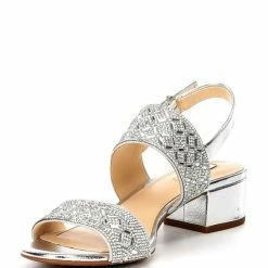 Promo 🎉 Alex Marie CalinaTwo Rhinestone Block Heel 🩴 Sandals Silver ❤️ 7 Promo 🎉 Alex Marie CalinaTwo Rhinestone Block Heel 🩴 Sandals Silver ❤️ -Alex Marie shop unnamed file 494