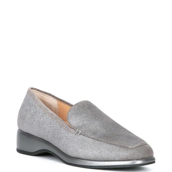 Deals 👍 Alex Marie Lynore Suede Loafers Pewter 👍