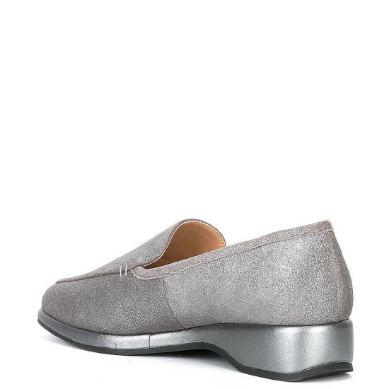 Deals 👍 Alex Marie Lynore Suede Loafers Pewter 👍 - Image 3