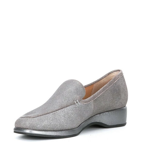 Deals 👍 Alex Marie Lynore Suede Loafers Pewter 👍 - Image 4