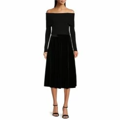 Best reviews of 🔔 Alex Marie Whitney Off-the-Shoulder Long Sleeve Sweater Black 🌟 -Alex Marie shop unnamed file 651