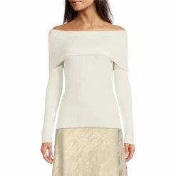 Best reviews of 🔔 Alex Marie Whitney Off-the-Shoulder Long Sleeve Sweater Black 🌟 -Alex Marie shop unnamed file 652