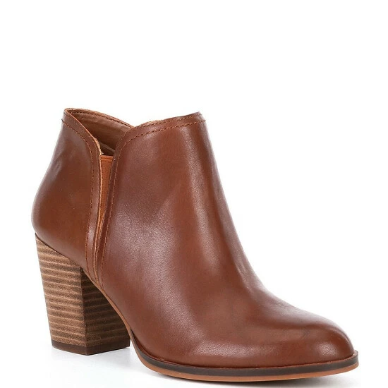 Promo 🎁 Alex Marie Gleneva Leather Chelsea Block Heel Western Booties Capri Tan 😉 1 Promo 🎁 Alex Marie Gleneva Leather Chelsea Block Heel Western Booties Capri Tan 😉