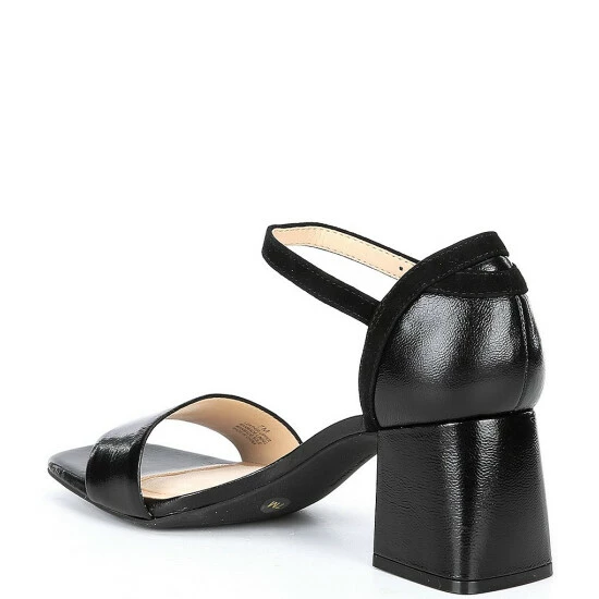 Best reviews of 😍 Alex Marie Aidrea Leather Ankle Strap Block Heel 🩴 Sandals Black 🤩 - Image 3