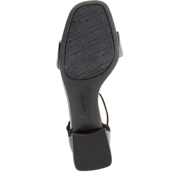 Best reviews of 😍 Alex Marie Aidrea Leather Ankle Strap Block Heel 🩴 Sandals Black 🤩 - Image 6