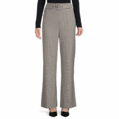 Best Pirce 👍 Alex Marie Rebecca Check Print Tie Waist Coordinating Pants Pincheck 🎁