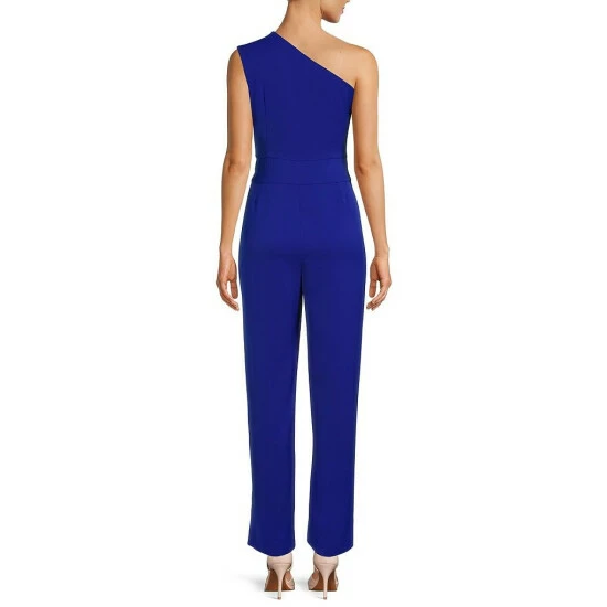 Best reviews of ⭐ Alex Marie Aliza One Shoulder Wide Leg Crepe Jumpsuit Cobalt ⭐ 2 Best reviews of ⭐ Alex Marie Aliza One Shoulder Wide Leg Crepe Jumpsuit Cobalt ⭐ - Image 2