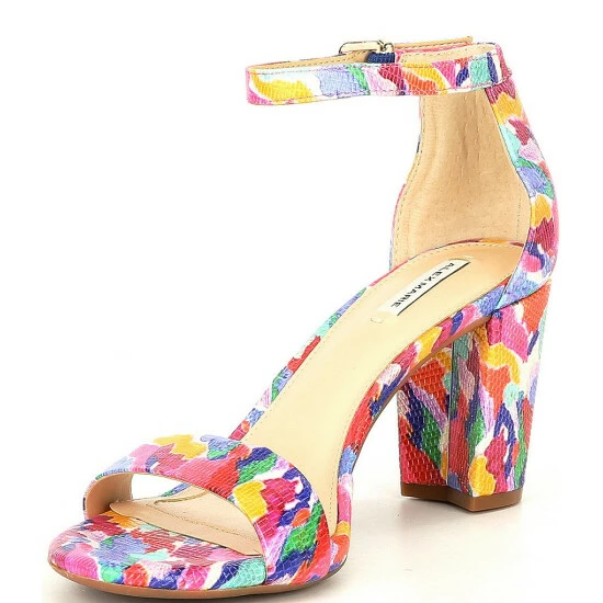 Top 10 โจ Alex Marie Halmar Multi Ankle Strap Leather Block Heel ๐ฉด Sandals Carmen Multi โ 4 Top 10 โจ Alex Marie Halmar Multi Ankle Strap Leather Block Heel ๐ฉด Sandals Carmen Multi โ - Image 4