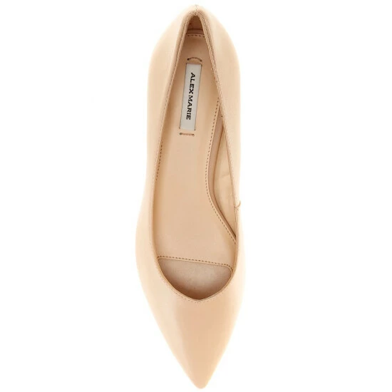 Best deal ⌛ Alex Marie Noelli Leather Pointed Toe Pumps Spanish Sand ✔️ - Image 5