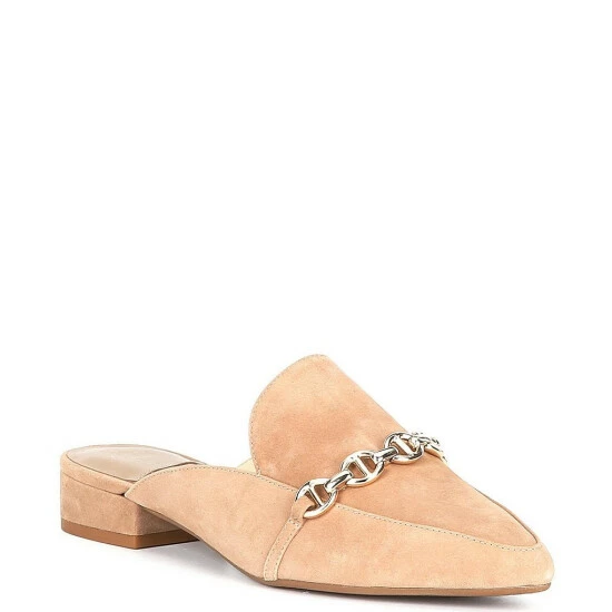 Top 10 👍 Alex Marie Catricia Suede Chain Detail Point Toe Mules Taupe 🛒 1 Top 10 👍 Alex Marie Catricia Suede Chain Detail Point Toe Mules Taupe 🛒