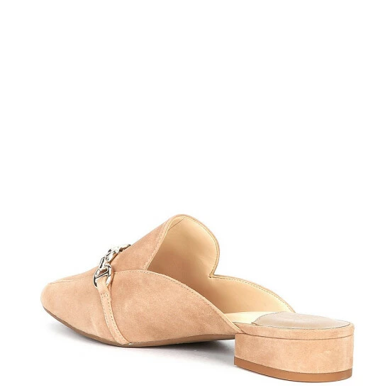 Top 10 👍 Alex Marie Catricia Suede Chain Detail Point Toe Mules Taupe 🛒 3 Top 10 👍 Alex Marie Catricia Suede Chain Detail Point Toe Mules Taupe 🛒 - Image 3