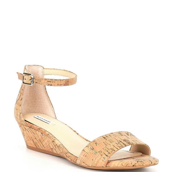 Cheap 🧨 Alex Marie MairiTwo Cork Ankle Strap Wedge 🩴 Sandals Natural/gold ⭐ 1 Cheap 🧨 Alex Marie MairiTwo Cork Ankle Strap Wedge 🩴 Sandals Natural/gold ⭐